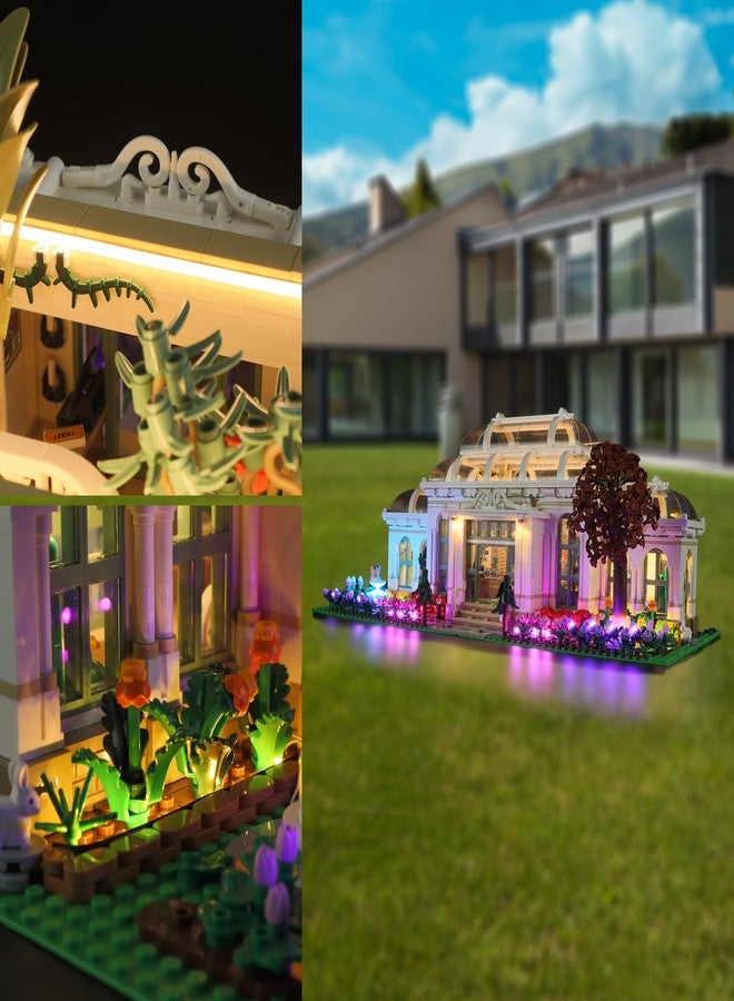 Vaodest مصباح LED من Vaodest لمجموعة مكعبات بناء الحديقة النباتية من Lego 21353 Ideas، متوافق مع الموديل 21353 (مصباح LED فقط، وليس مجموعة مكعبات البناء). - Image 5